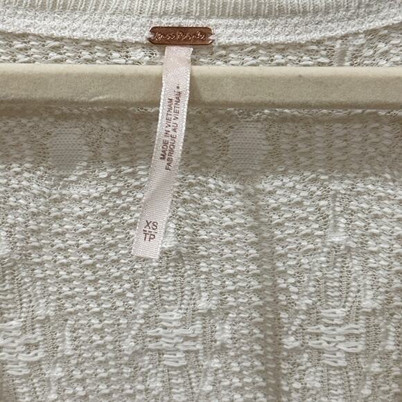 Free People Show Off Tee In Gardenia - Picture 3 of 7